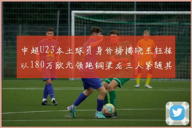 中超U23本土球员身价榜揭晓王钰栋以180万欧元领跑铜梁龙三人紧随其后